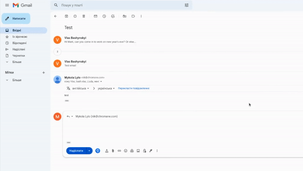 AI-powered reply generator for business emails
